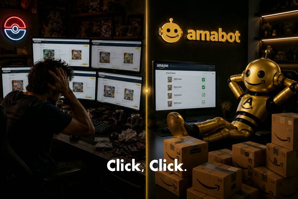 AmaBot Amazon auto checkout bot and product monitoring software